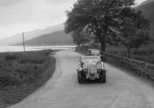 Armstrong-Siddeley of CD Siddeley competing in the RSAC Scottish Rally, 1932. Artist: Bill Brunell.