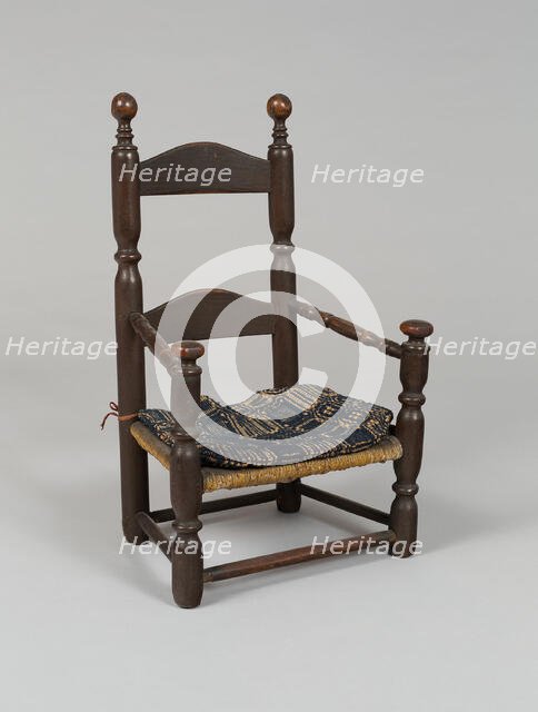 Child's Armchair, 1690-1710. Creator: Unknown.