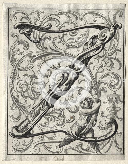 New ABC Booklet: Z, 1627. Creator: Lucas Kilian (German, 1579-1637).