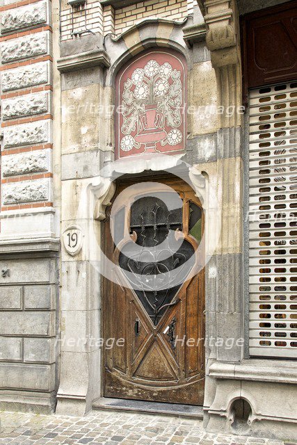 19 Rue Ernest Solvay, (1906), c2014-2017. Artist: Alan John Ainsworth.