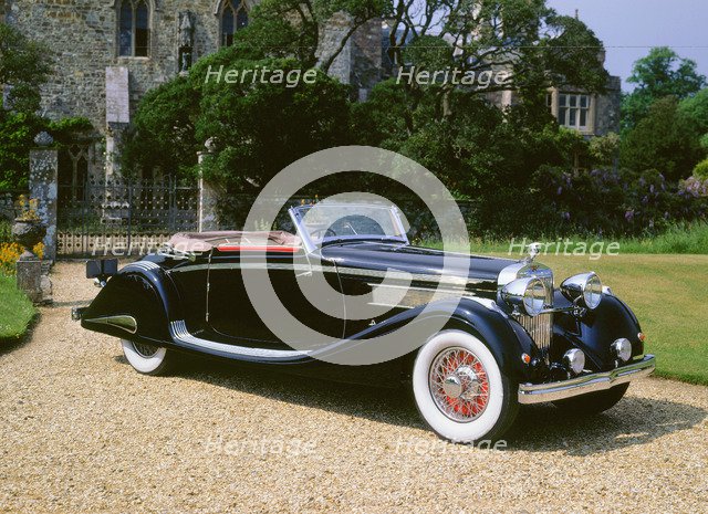 1937 Hispano Suiza K6. Artist: Unknown.