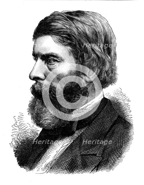 Professor Williamson, president of the British Association of Science, 1873. Creator: Unknown.