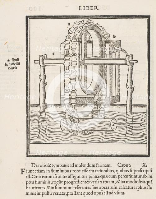 M. Vitruvius per Iocundum solito castigatior factus cum figuris et tabula ut iam legi et i..., 1511. Creator: Unknown.