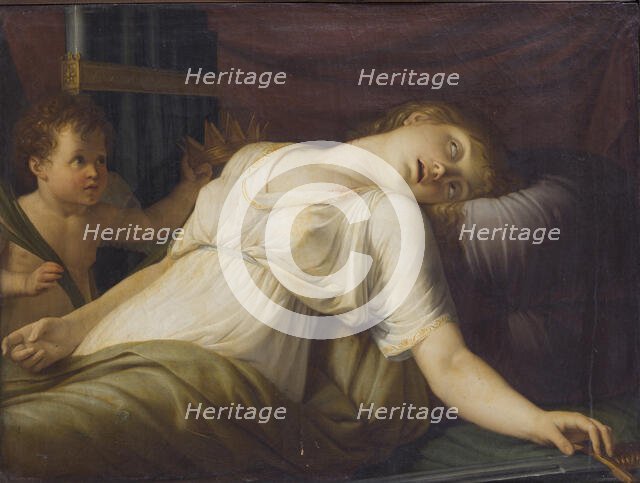 The Death of Saint Cecilia, 1805. Creator: Pozzi, Andrea (1777-1837).