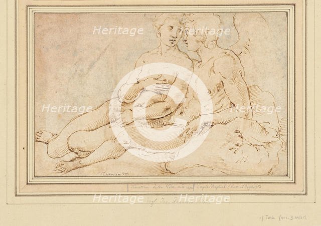 Cupid and Psyche, c.1540. Creator: Raphael (Raffaello Sanzio da Urbino), (after)  .