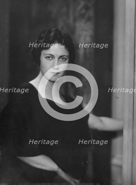 Miss Adelaide Rodriguez, portrait photograph, 1917 Dec. Creator: Arnold Genthe.