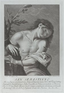 The Martyrdom of Saint Sebastian, ca. 1796. Creators: Cosimo Colombini, Carlo Bozzolini.