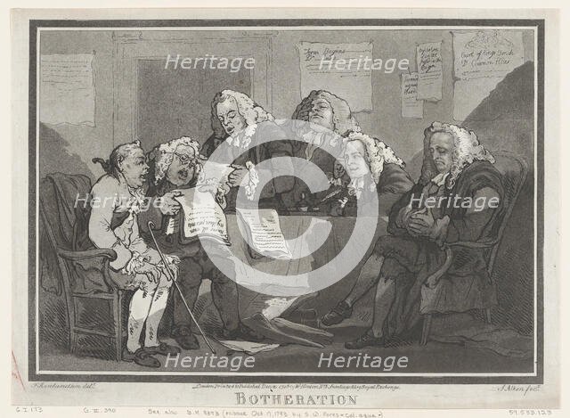 Botheration, December 21, 1785. Creator: Samuel Alken.