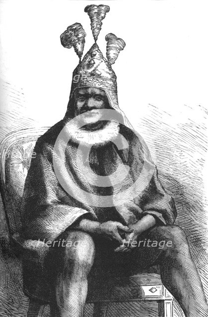'Cetewayo, King of the Zulus', c1880. Artist: Unknown.