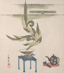 Flower Arrangement, 19th century. Creator: Utagawa Itchinsai.