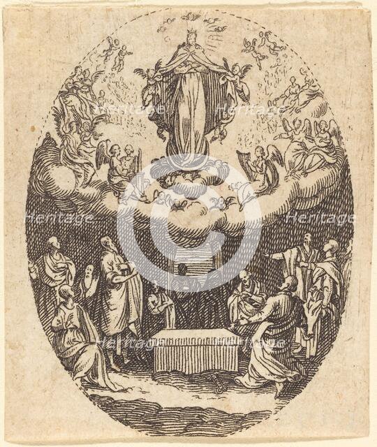The Assumption with the Cherubin. Creator: Jacques Callot.