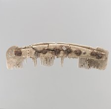 One Edged Comb, Frankish, 7th century (?). Creator: Unknown.