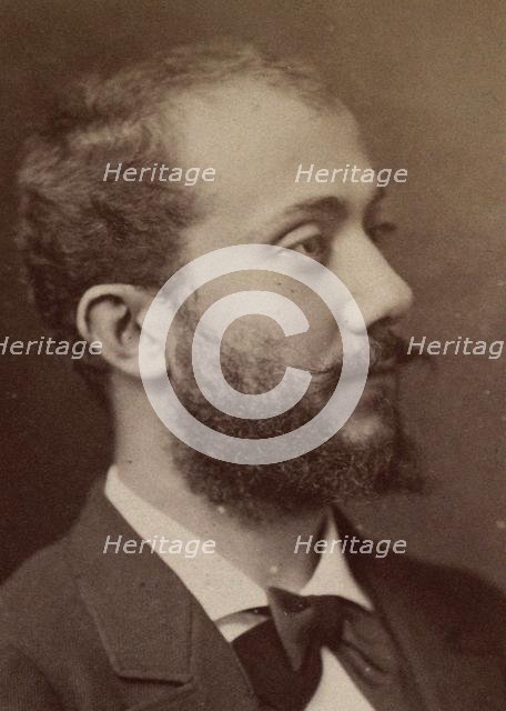 Portrait of the composer Alexandre Luigini (1850-1906) , 1900. Creator: Nadar, Gaspard-Félix (1820-1910).