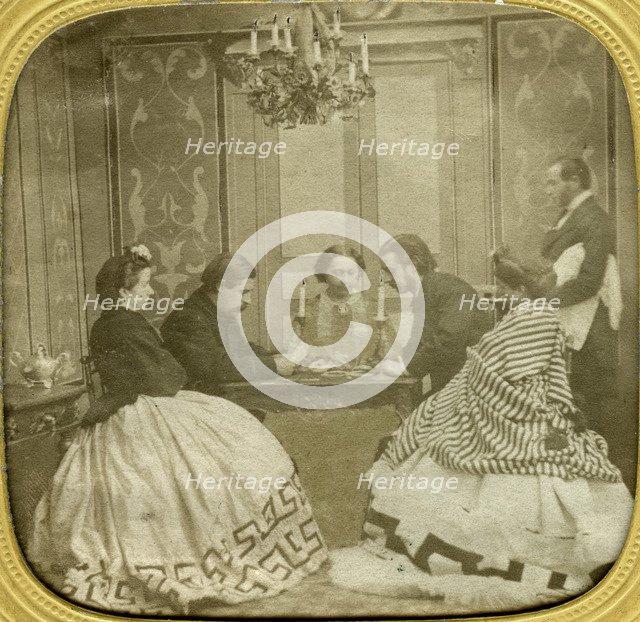 Card game, 19th century. Artist: Unknown