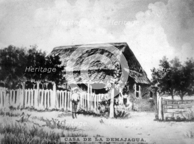La Demajuada Old sugar mill, (1868), 1920s. Artist: Unknown