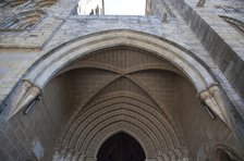 The main portal of the Cathedral of Evora, Portugal, 2009. Artist: Samuel Magal