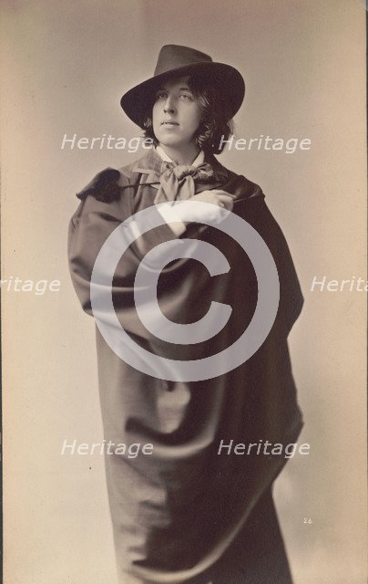Portrait of Oscar Wilde (1854-1900), 1882.