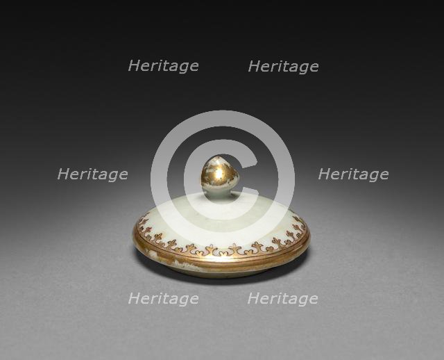 Ewer (lid), 1749. Creator: Unknown.