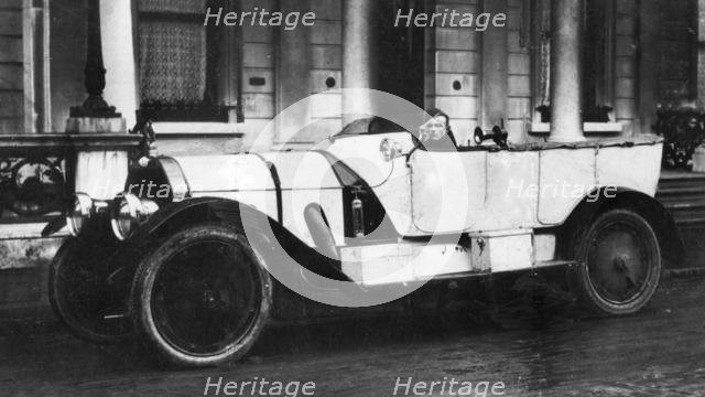 1907 Itala 120hp, Henry Segrave. Creator: Unknown.