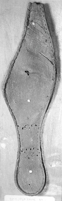 Sole of a Shoe, England, c. 1460. Creator: Unknown.