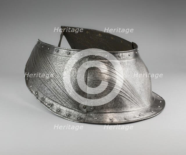Peytral of a Horse Armor, Germany, c. 1520. Creator: Unknown.