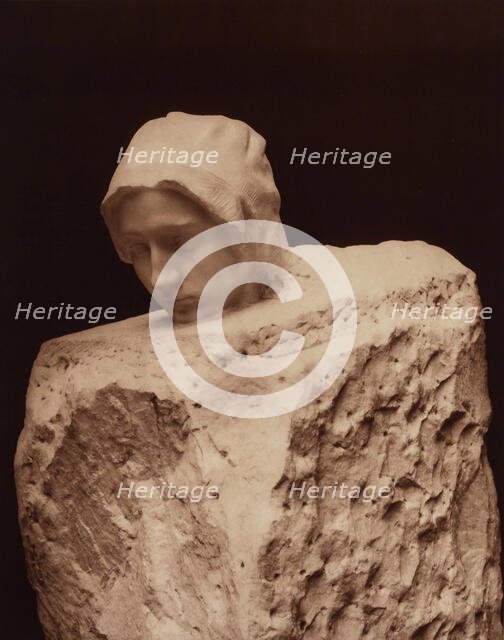 Thought by Auguste Rodin, between 1867 and 1870. Creators: Adolphe Braun, Auguste Rodin.