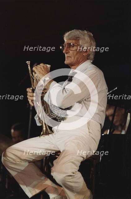 Conte Candoli, North Sea Jazz Festival, The Hague, Netherlands, 1991. Creator: Brian Foskett.
