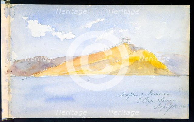 Sketchbook of Greek and Near East Subjects, 1904. Creator: Mary Newbold Sargent.