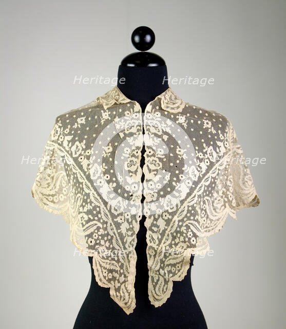 Pelerine, Irish, ca. 1840. Creator: Unknown.