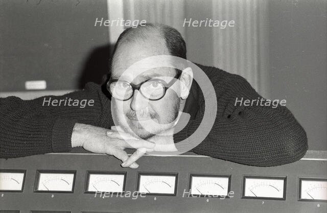Johnny Mercer, Pye Studios, London, 1974. Creator: Brian O'Connor.