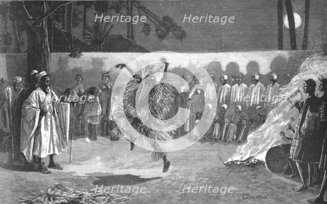 ''The Devil's Dance on the West Coast of Africa', 1890. Creator: Unknown.