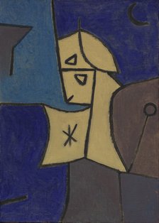 High Guardian (Hoher Wächter), 1940. Artist: Klee, Paul (1879-1940)