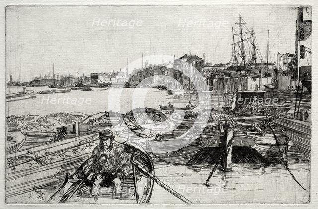 The Pool, 1859. Creator: James McNeill Whistler (American, 1834-1903).