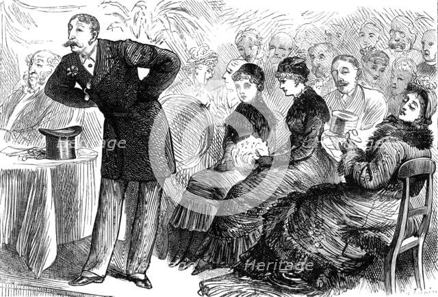 Election Sketches: family influence, 1880. Creator: Unknown.