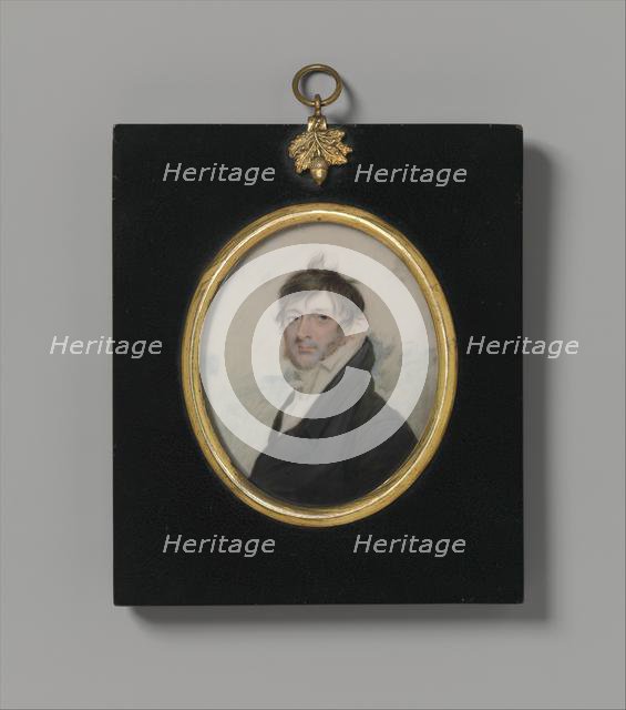 Portrait of a Gentleman, ca. 1812. Creator: Benjamin Trott.