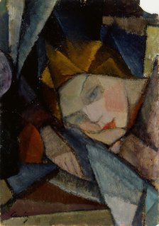 Head of a Woman, 1914-1920. Creator: Alvar Cawén.