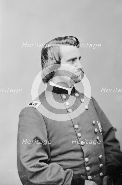 General John A. Logan, between 1855 and 1865. Creator: Unknown.