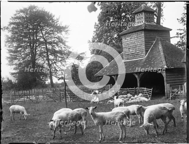 Gate Cottage, Dovecote, Horsenden, Princes Risborough, Wycombe, Buckinghamshire, 1918. Creator: Katherine Jean Macfee.