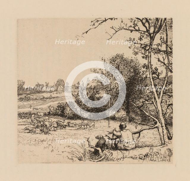 Auguste Lepère: Le pommier renversé (Picardie) . Creator: Auguste Louis Lepère (French, 1849-1918).