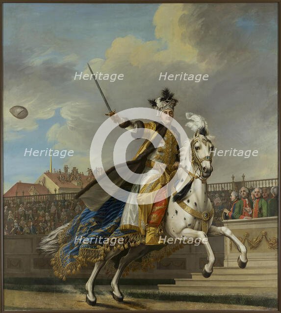 Portrait of Count Alexey Grigoryevich Orlov (1737-1808), ca 1770. Creator: Erichsen (Eriksen), Vigilius (1722-1782).