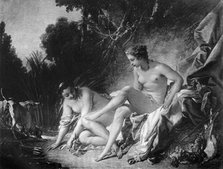 'Diana leaving her bath', 18th century (1905).Artist: François Boucher