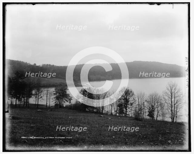 Lake Hopatcong, N.J., from Pleasant Point, c1900. Creator: Unknown.
