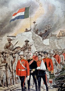 Fall of the British garrison at Jamestown, South Africa, Boer War, 1901. Artist: Unknown
