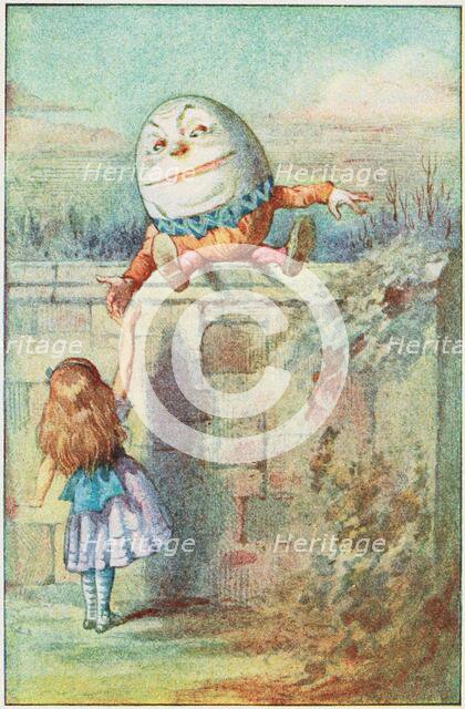 If he smiled much more, the ends of his mouth might meet behind , 1911. Creator: Tenniel, Sir John (1820-1914).