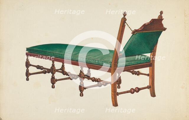 Day Bed, c. 1953. Creator: Holst-Grubbe, B..