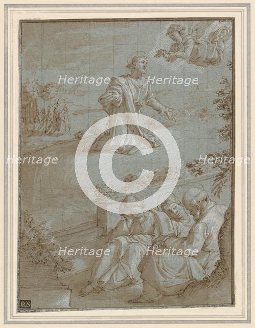 The Agony in the Garden , c. 1591. Creator: Santi di Tito (Italian, 1536-1602).