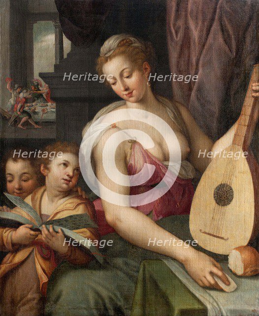 Allegory of Music, c1570.