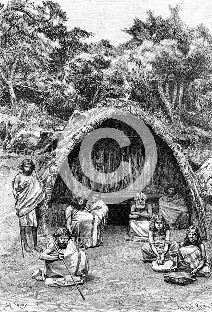 Todas, India, 1895.Artist: Armand Kohl