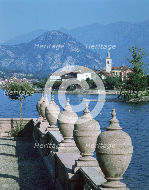 Isola dei Pescatori, Lake Maggiore, Italy.