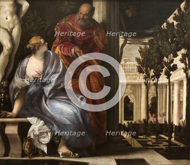 Bathsheba at Her Bath, ca. 1575. Creator: Veronese, Paolo (1528-1588).